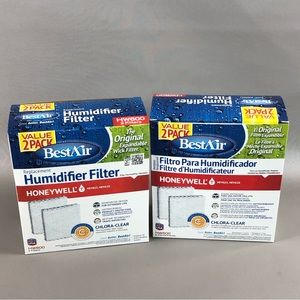 BestAir HW600 Value 2 Pack Replacement Paper Wick for Honeywell Humidifiers